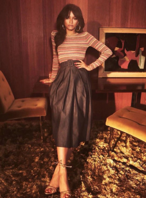 neverfarbehind: Zendaya Coleman | Zendaya x Tommy Collection (Feburary 2019)