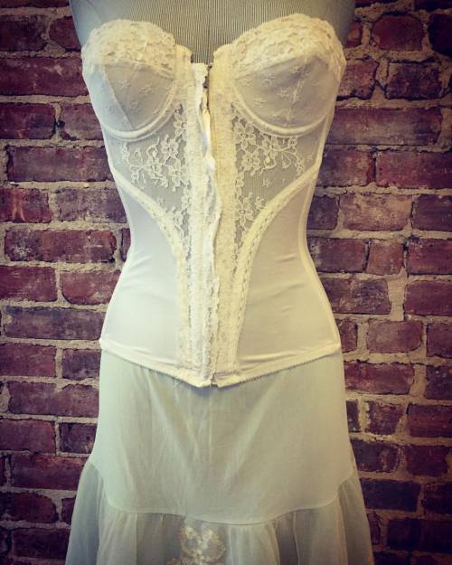 Rare 1950s collectible Frederick’s of Hollywood bustier #vintagefredericksofhollywood #frederi