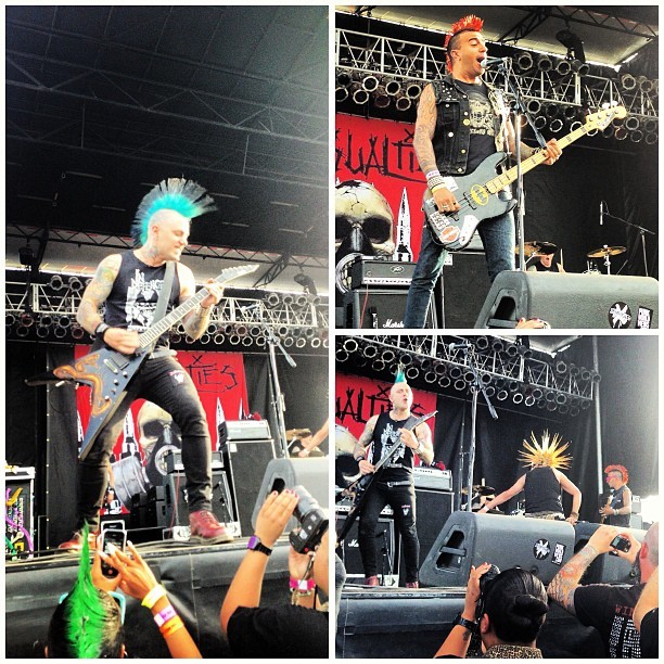 skalalala:  #casualties #punk #punkrockbowling #livemusic (at Punk Rock Bowling And