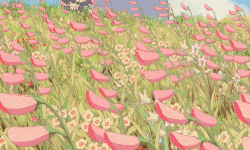 beifon: Howl’s Moving Castle + Flowers