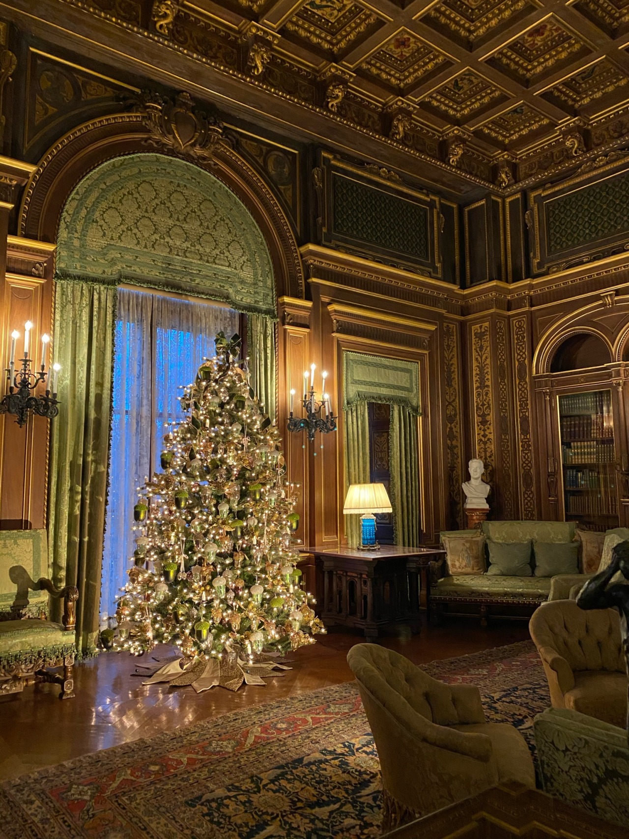 Impossibly Chic | The library at the Breakers