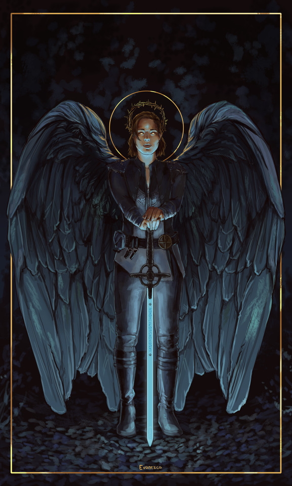 The Angel With The Flaming SwordWas This An Excuse To Draw Ava With Wings? Yes