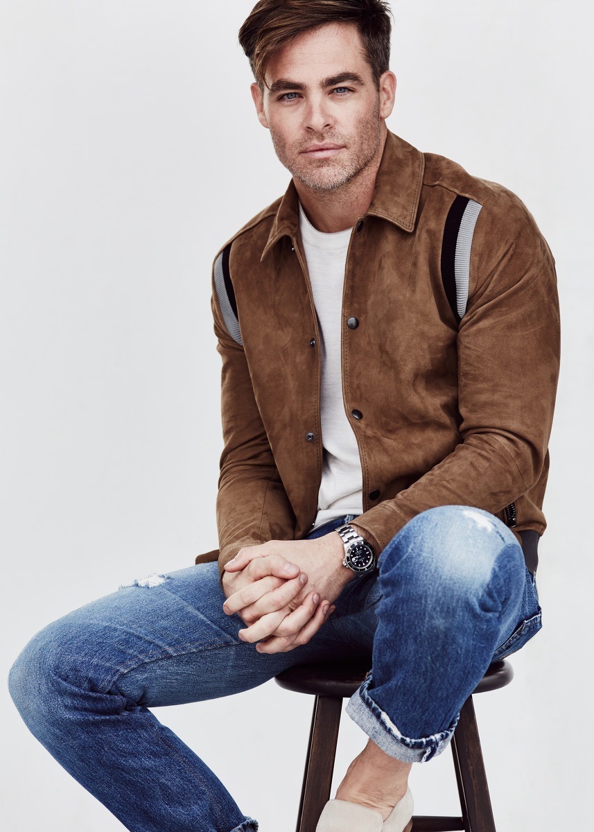 xrustalnaya:  Chris Pine for   DuJour 2016  