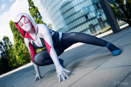 Happy #Gwensday! Feature #Cosplayer @justawaykitty with an awesome shot of her as #Marvel&rsquo;