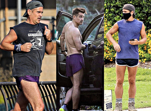 ewan-mcgregor: COLIN FARRELL + his short shorts