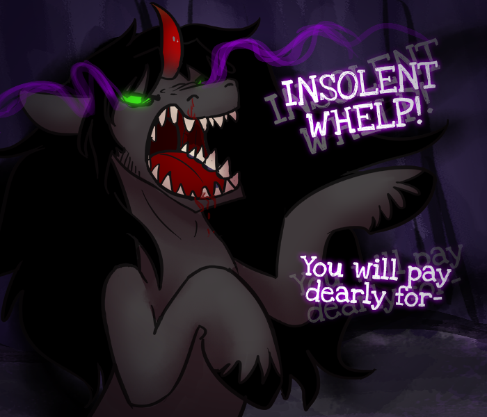 ask-king-sombra:  Come on, there was a rollercoaster and everything last time we