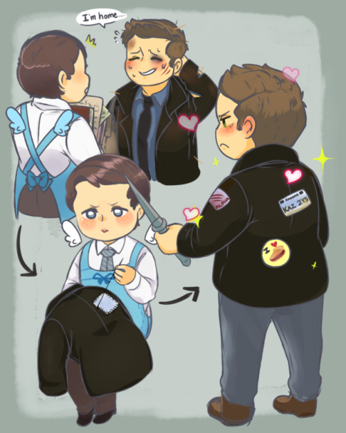 xxmusiclifexx: Hunter hubby problems thankfully Cas knows how to sew（*´▽｀*）