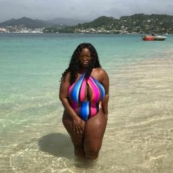 bigbeautifulblackgirls: IG @lechicboheme  See what is new in #PlusSizeFashion or Submit your photo to be featured on the blog to www.bigbeautifulblackgirls.com/submit #BBBG  #BoldQueens #Barbados