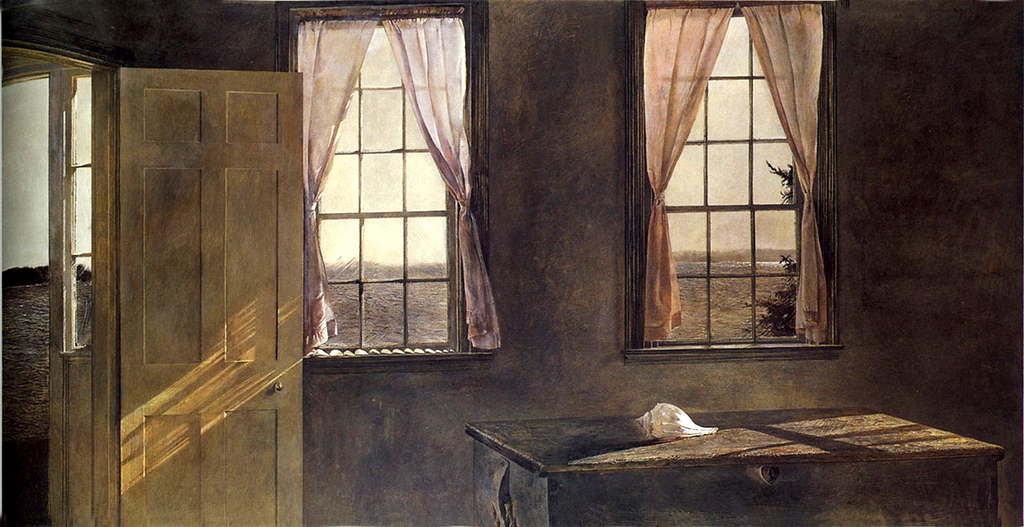 glumshoe: glumshoe: every painting by Andrew Wyeth is of a ghost and you can’t