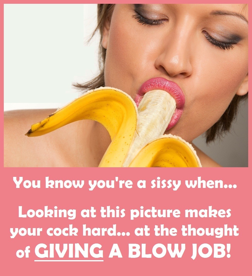 mysissycaptions:  You know you’re a sissy when…  Nothing gets me hard faster