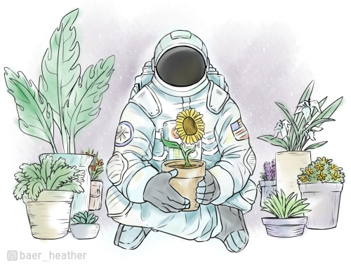 Astronaut’s need hobbies too