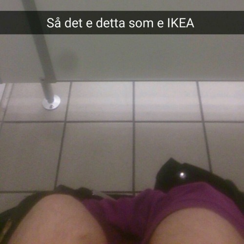 As you can see, I went to IKEA