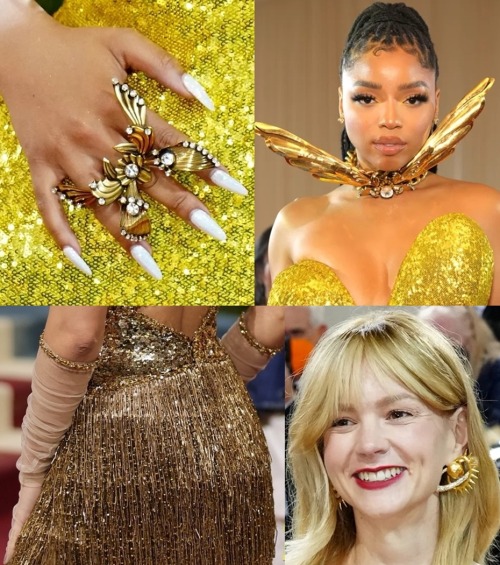 Details - MET Gala 2022 ♥️~ Chloe Bailey, Camila Mendes, Carey Mulligan, Tommy Dorfman, Amy Fine Col