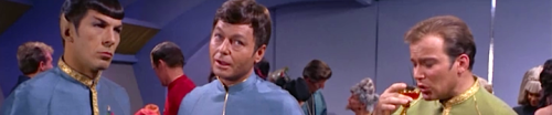 thesadchicken: spatscolombo:  Bones savors the best moment of his life. (Also, shout-out to Kirk&rsq