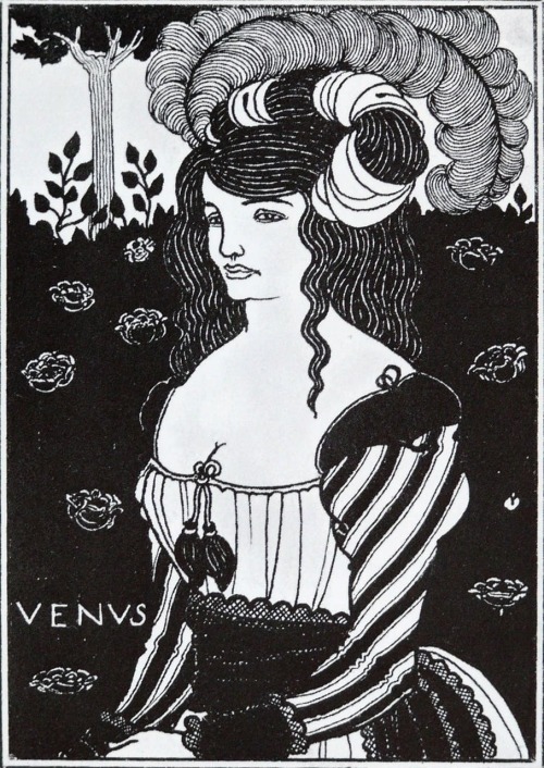  Portrait of a Woman by Aubrey Beardsley, 1894 