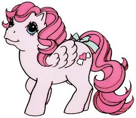 that-green-unicorn: Scanned mlp sticker ~ Baby Heart Throb Scanned by me.