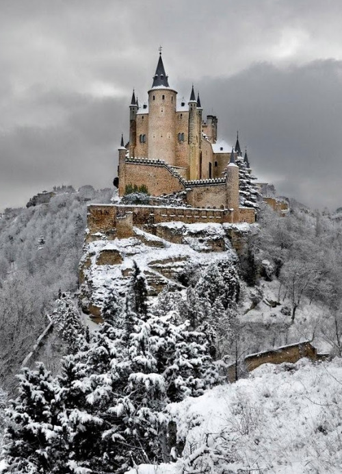 Alcázar in Segovia, Spain