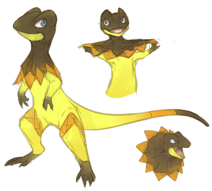 mewitti:  Did someone say frilled lizards? 