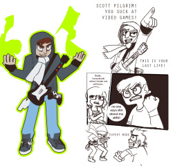 liz-pls:  A few years ago there was a scott pilgrim evil ex contest going on and I have no idea what I was thinking…