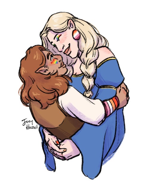 Kima and Allura for @captain-mandar ✨Like this? I’m doing a charity pride sale all June! Check out m