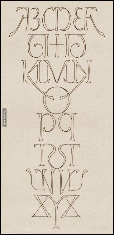 munchflower:davidesky2:Perfectly mirrored alphabet, via 9GAG.this appeals to me on SO many levels. 