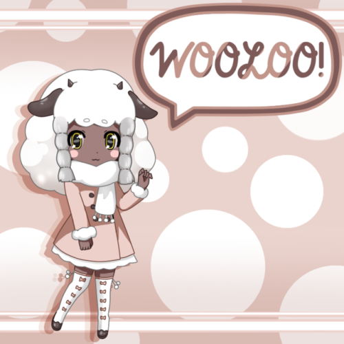 Wooloo in Kemono Friends style!