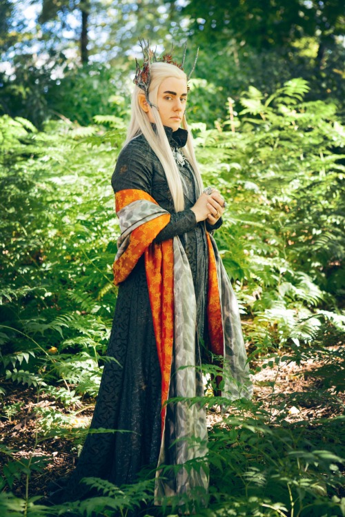 vescosplay:Some of the pictures from my last Thranduil photoshoot. Costume is made and worn by me.