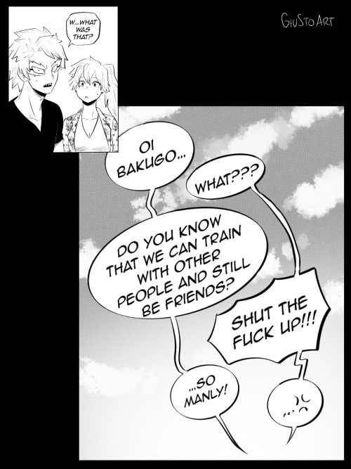 A Kiribaku Doujinshi. Because, As I Already Said, I Ship Them.