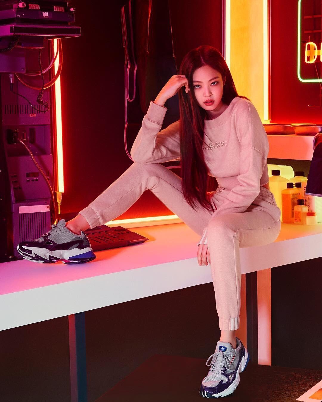 jennie pics 🌈 — jennie for adidas korea