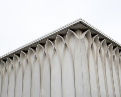 lizcaraphoto:  DeRoy Auditorium at Wayne State University by Minoru Yamasaki, 1959 