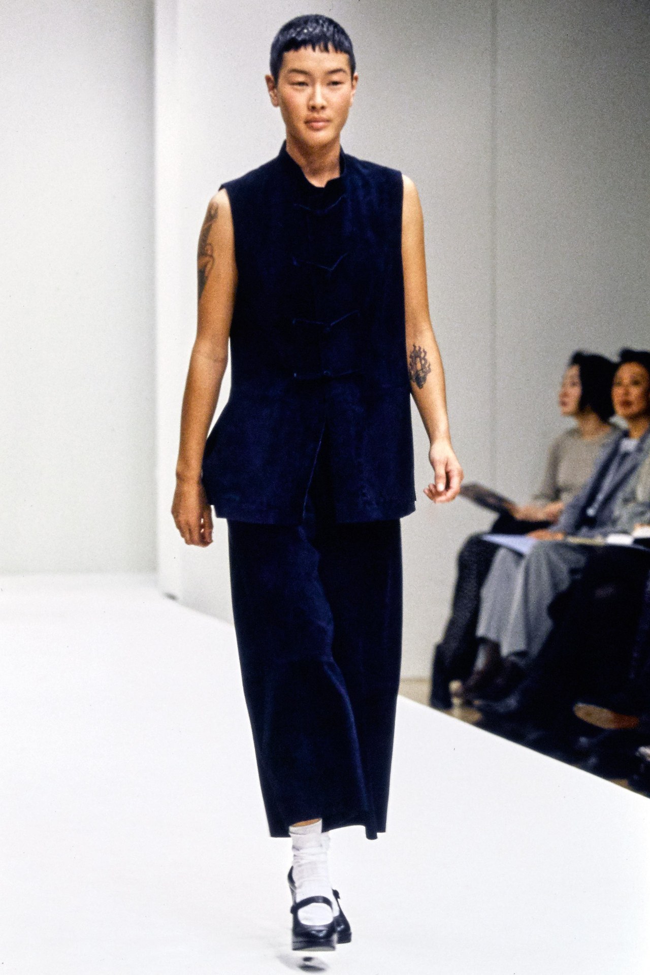 Jenny Shimizu for Prada Spring 1994 Ready to Wear - Tumblr Pics