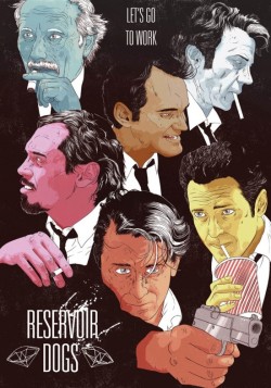 soundonsight:  James Fenwick’s Reservoir Dogs poster