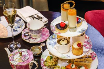High tea with a touch of bubbly