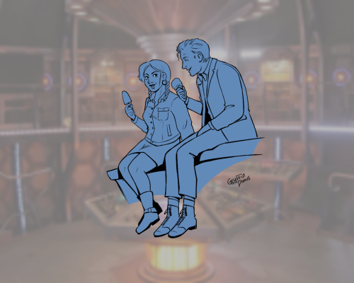 Part Two Of Drawing Rose With All Of The Doctors: 11 And 12!