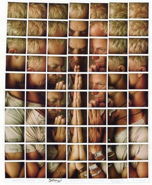 photojojo:  Such a great photo idea! Maurizio Galimberti’s shoots portraits of celebrities by making Polaroid grids. Each square is an individual photo!  Pictured above: Johnny Depp, Lady Gaga, Sting, and Elle Fanning. If you like this, also check