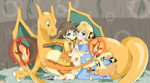 akiwari: Just another weird crossover with one of my OPT couples. Eremin.Hope you all like it <