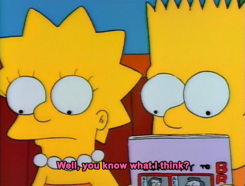blazepress:  Simpsons was pretty deep. source