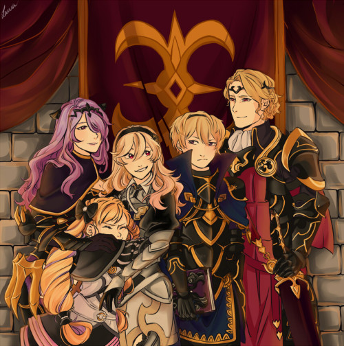 xaylu-art:FamilyHappy American release Fire Emblem Fates! Please come to Europe soon before I lose m