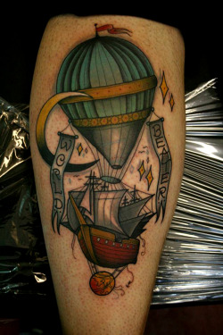 thievinggenius:  Tattoo done by Mitch Allenden.