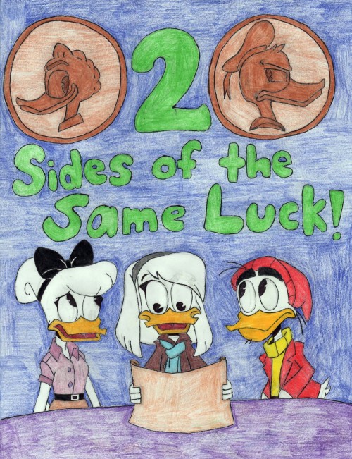 Promo poster for a Duck cousins + Daisy episode! I wanted there to be more focus on the Duck cousins