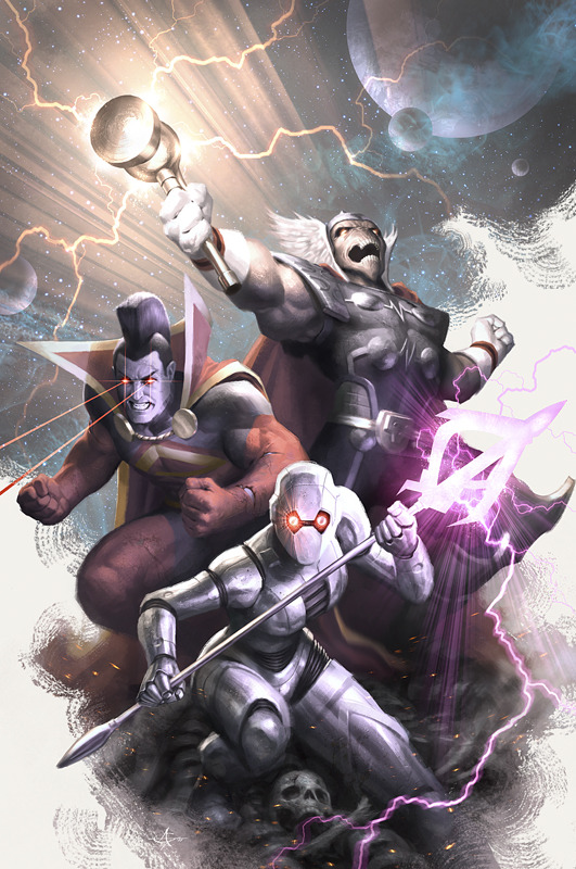 kinasin:  Alex Garner Marvel Comics~