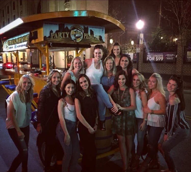 Pittsburgh Penguins Wags on Tumblr: This was Carole-lyne Dupuis' good bye  party last season! I miss seeing Duper on the ice!