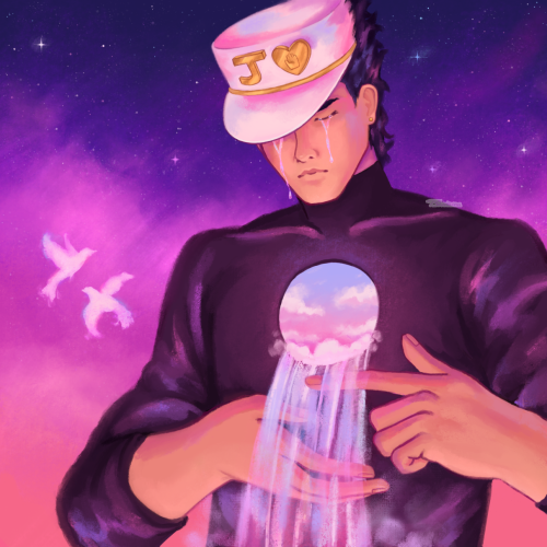 Jotaro for @umikochannart &rsquo;s dtiys ☆