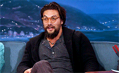 dailydccu:  It’s kind of weird how I always play these intense characters, but I do smile, I’m sometimes funny, and I’m very vulnerable. I’m just trying to put food on the table. Happy 37th birthday Jason Momoa! (1 August, 1979) 