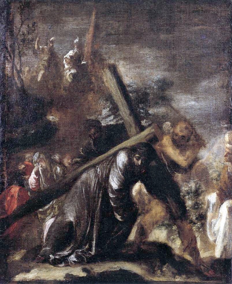 Juan de Valdés Leal (Seville, 1622 - 1690); Christ carrying the Cross, c. 1661;