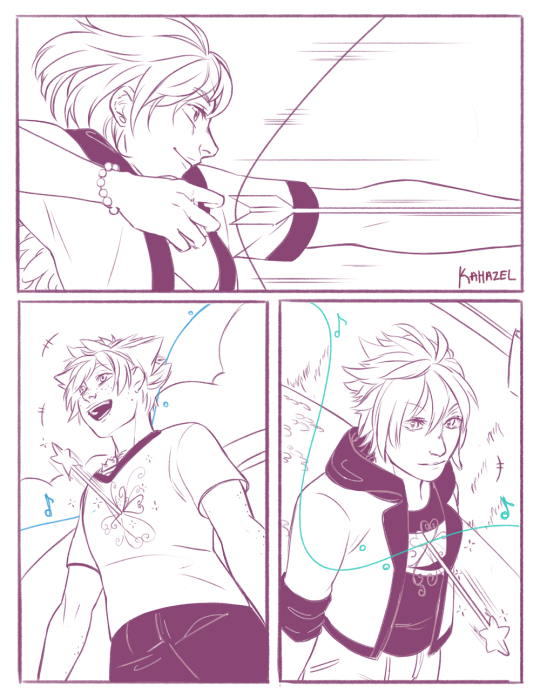 kahazel: Smol Valentine’s Day comic! 