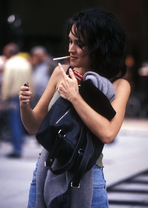 m-a-d-o-n-n-a - Winona Ryder while filming Celebrity, 1997