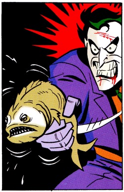 jthenr-comics-vault:  …Fish?BATMAN ADVENTURES: MAD LOVE (Feb. 1994)Art by Bruce TimmWords by Paul Dini