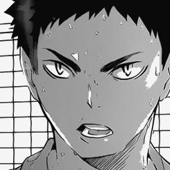 ilariados:  hajime-nii:    But what's more important right now is how Iwaizumi kept the team from falling apart with that point and his words  @iwaizombie look how perfect 