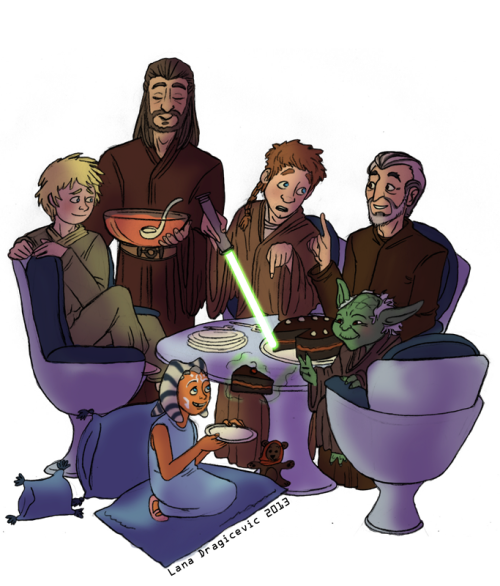 pileofsith: pileofsith: May 4th - Star Wars Day My fave Jedi Master and Apprentice lineage, featurin